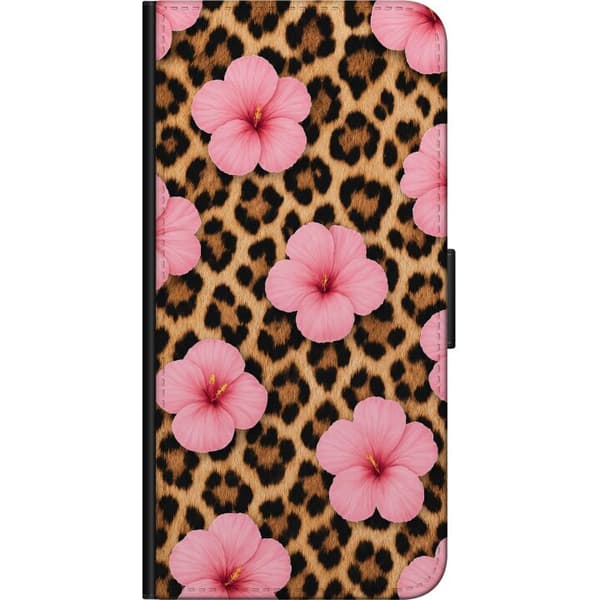 Kompatibelt Plånboksfodral till Samsung Galaxy Note9 Brun blomsterleopard brun