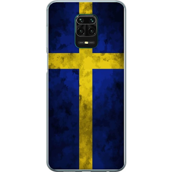 Xiaomi Redmi Note 9 Pro Läpinäkyvä kuori Ruotsi