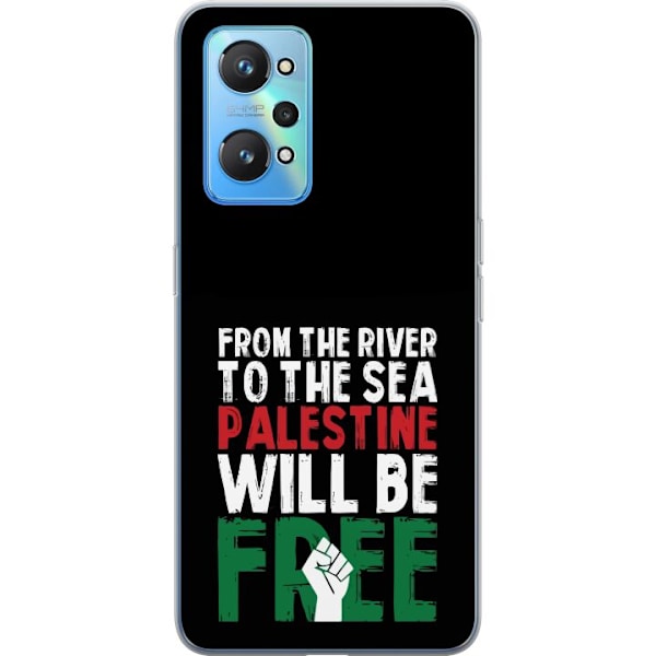 Realme GT Neo2 Gennemsigtig cover Fri Palæstina