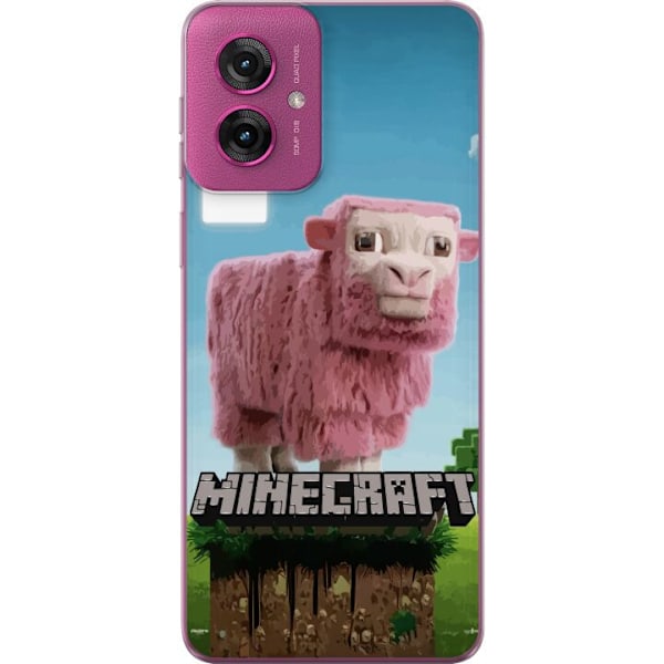 Motorola Moto G55 Läpinäkyvä kuori A Minecraft Movie
