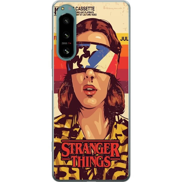 Sony Xperia 5 IV Gjennomsiktig deksel Stranger Things VHS