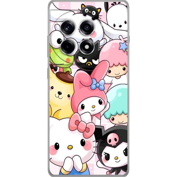 OnePlus 12R Läpinäkyvä kuori Kawaii Sanrio Crew