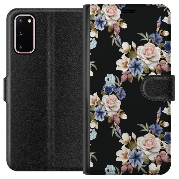 Samsung Galaxy S20 Plånboksfodral Blommor