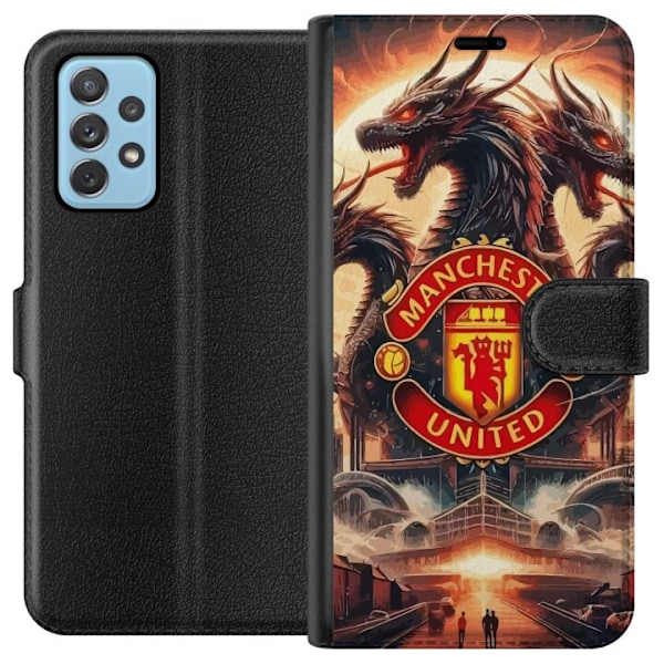 Samsung Galaxy A52 5G Lommeboketui Manchester United