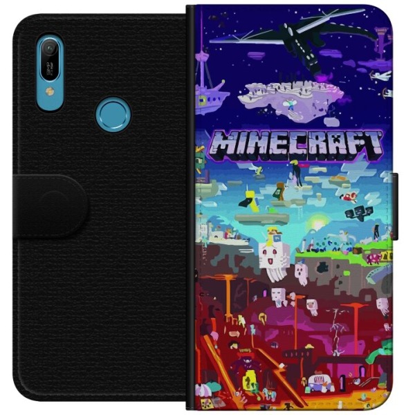 Huawei Y6 (2019) Plånboksfodral Minecraft