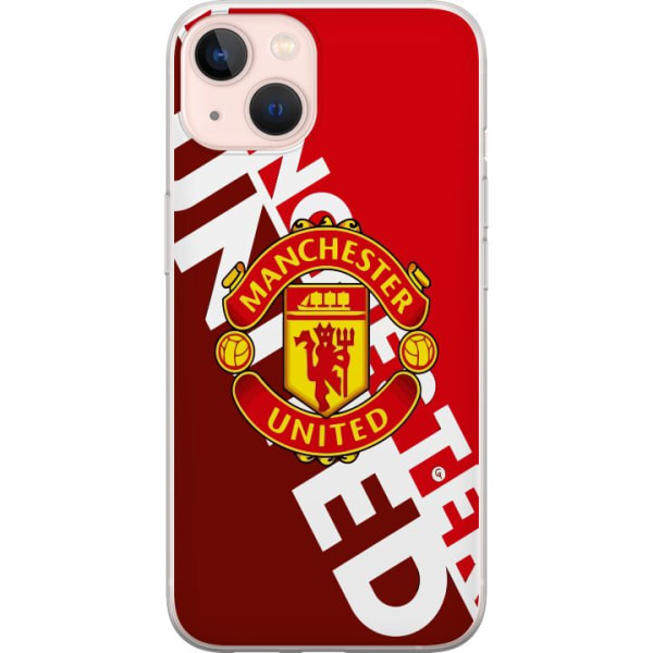 Apple iPhone 13 Gennemsigtig cover Manchester United FC