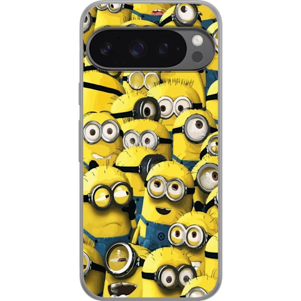 Google Pixel 9 Pro XL Gennemsigtig cover Minions