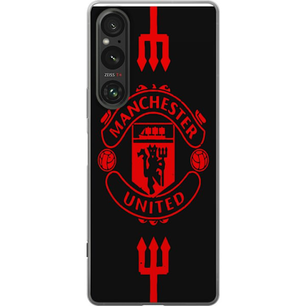 Sony Xperia 1 V Läpinäkyvä kuori ManchesterUnited