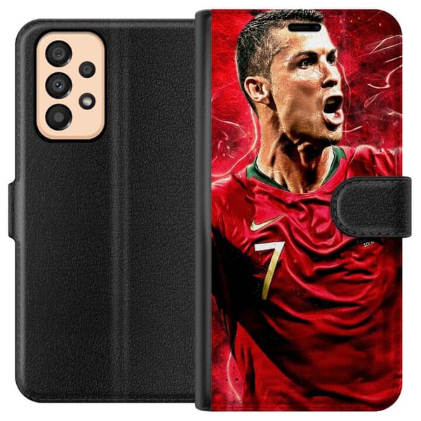 Kompatibelt Plånboksfodral till Samsung Galaxy A33 5G Ronaldo