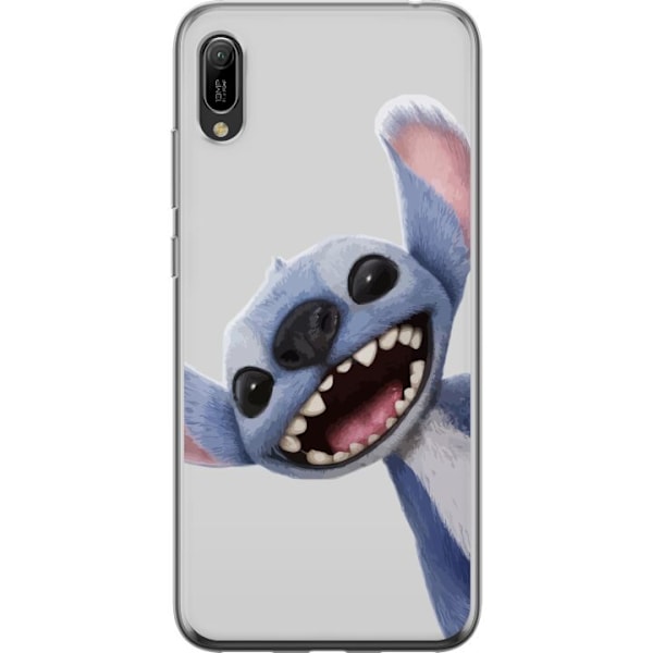 Huawei Y6 Pro (2019) Gennemsigtig cover Stitch i fart - Kawaii