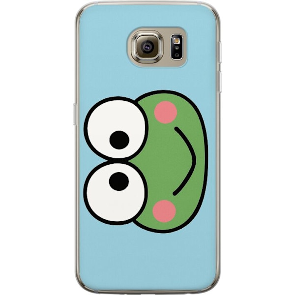 Samsung Galaxy S6 Läpinäkyvä kuori Keroppi Smile