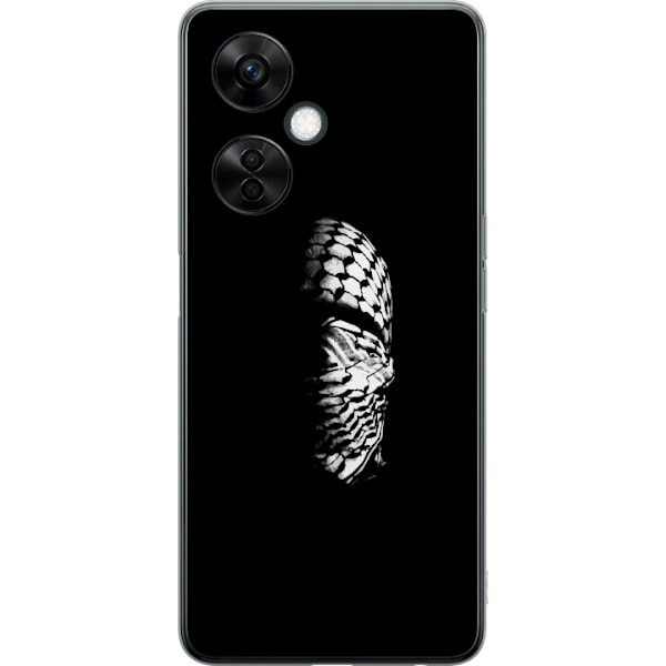 OnePlus Nord CE3 Gennemsigtig cover Keffiyeh-mønster - klassi