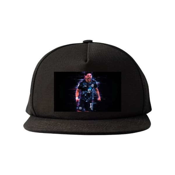Snapback-lippalakki musta one size
