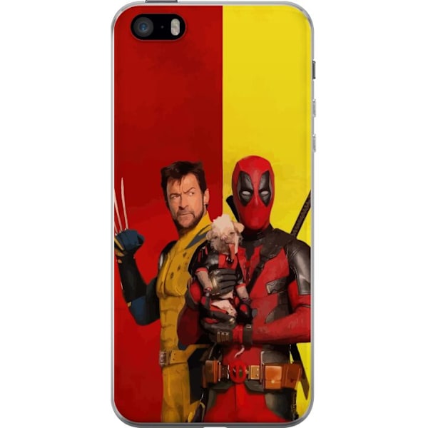 Apple iPhone 5s Gjennomsiktig deksel Deadpool & Wolverine