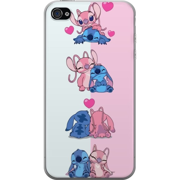 Apple iPhone 4s Gennemsigtig cover Lilo & Stitch