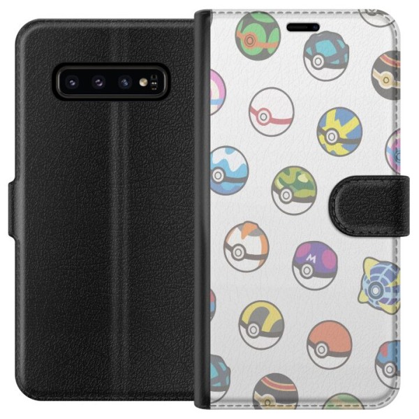 Samsung Galaxy S10 Plånboksfodral Pokemon