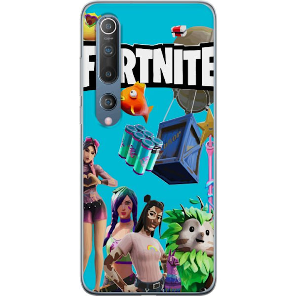 Xiaomi Mi 10 5G Läpinäkyvä kuori Fortnite