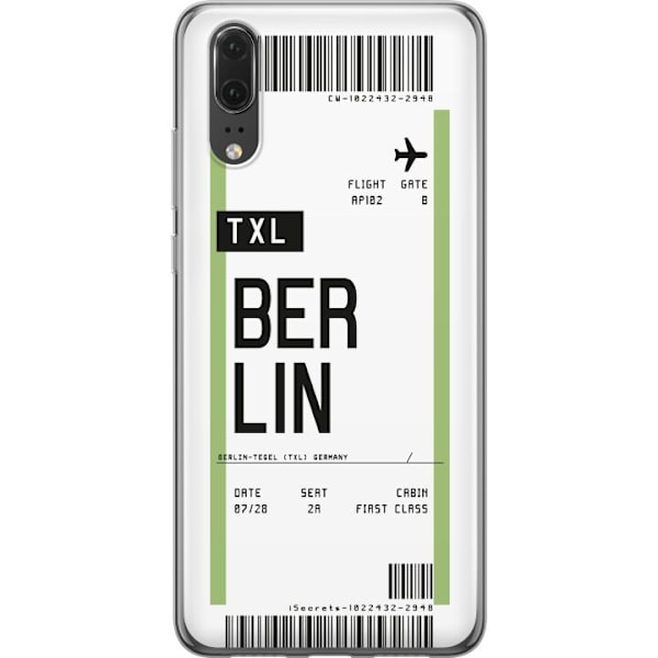 Huawei P20 Gennemsigtig cover Berlin