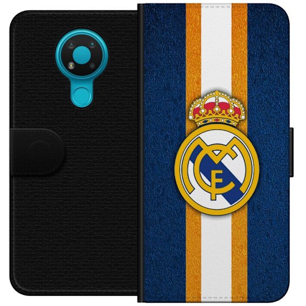 Nokia 3.4 Lommeboketui Real Madrid CF