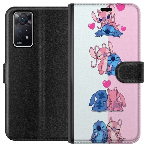 Xiaomi Redmi Note 11 Pro 5G Lompakkokotelo Lilo & Stitch