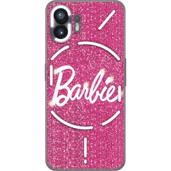 Nothing Phone (2) Genomskinligt Skal Barbie