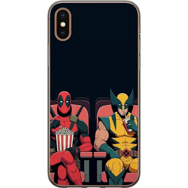 Apple iPhone XS Max Gjennomsiktig deksel Deadpool & Wolverine