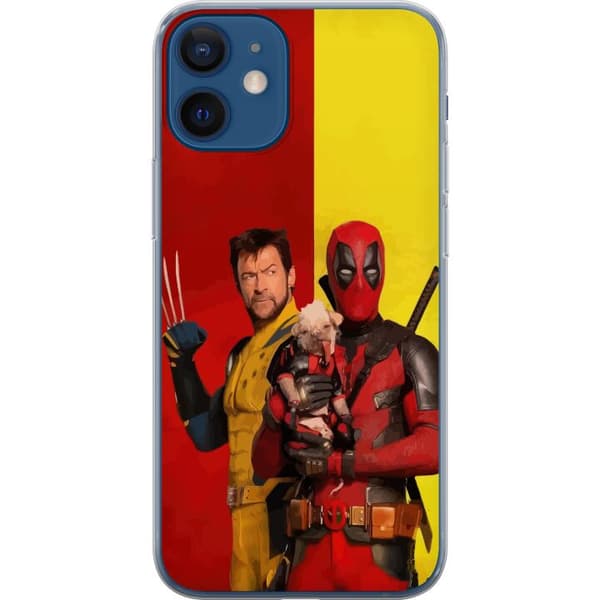Kompatibelt Mobilskal till Apple iPhone 12 mini Deadpool & Wolverine
