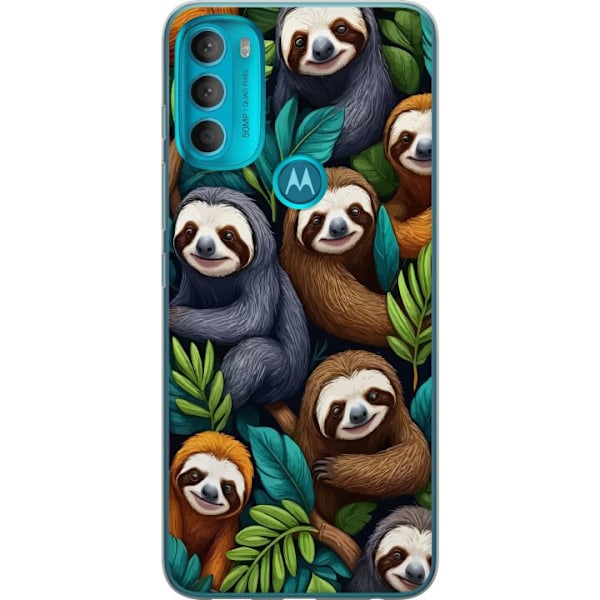 Motorola Moto G71 5G Gjennomsiktig deksel Sengångarstil - avs