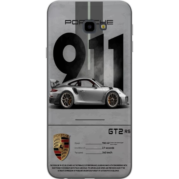 Samsung Galaxy J4+ Genomskinligt Skal Porsche 911