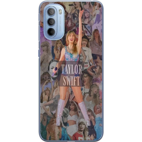 Motorola Moto G31 Genomskinligt Skal Taylor Swift