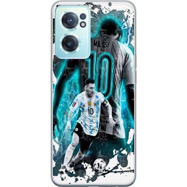 OnePlus Nord CE 2 5G Genomskinligt Skal Messi