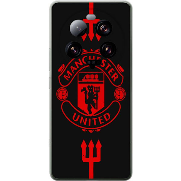 Xiaomi 13 Ultra Gjennomsiktig deksel ManchesterUnited