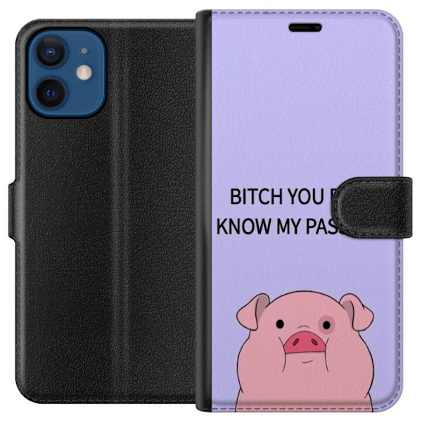 Apple iPhone 12 mini Lompakkokotelo ÄLÄ KOSKE