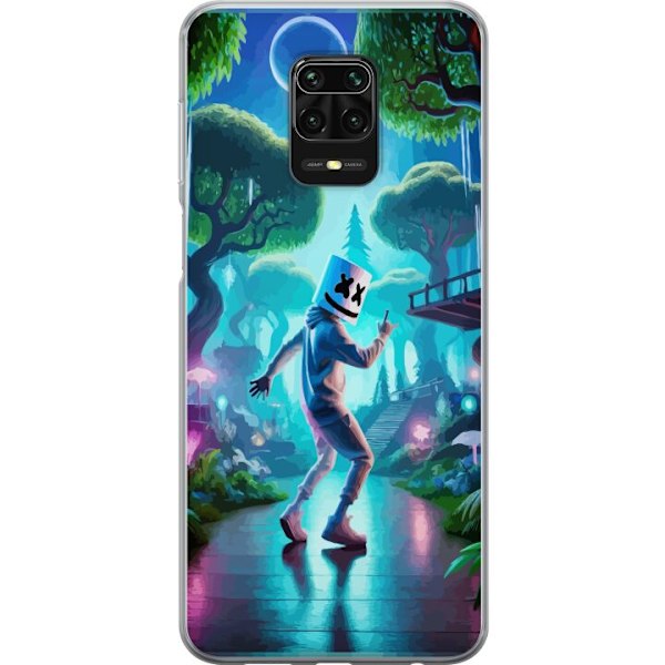 Xiaomi Redmi Note 9S Gjennomsiktig deksel Fortnite