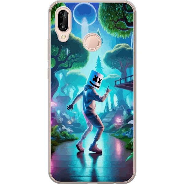 Huawei P20 lite Gjennomsiktig deksel Fortnite