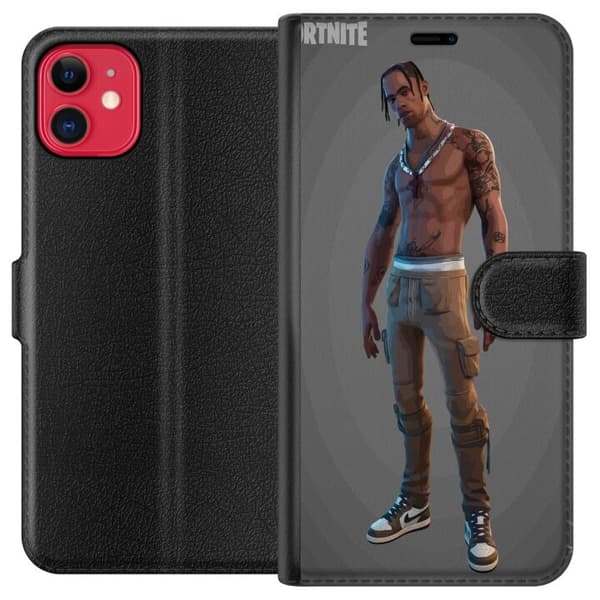 Kompatibel Tegnebogsetui til Apple iPhone 11 Fortnite
