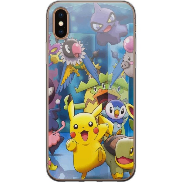 Apple iPhone X Gennemsigtig cover Pokemon