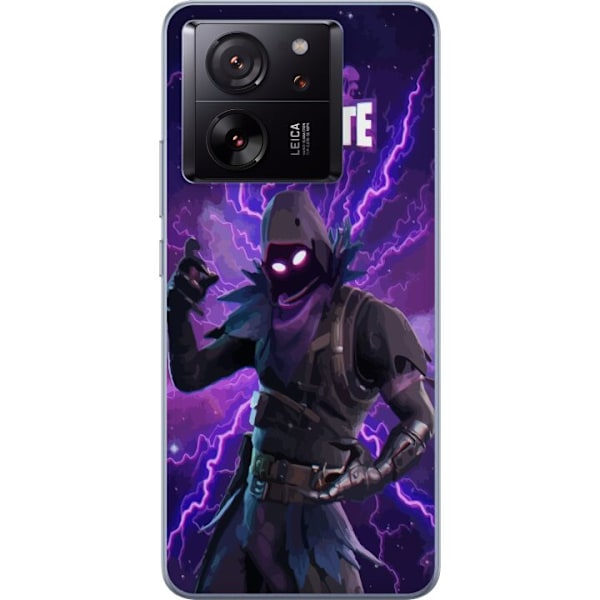 Xiaomi 13T Gjennomsiktig deksel Fortnite Raven