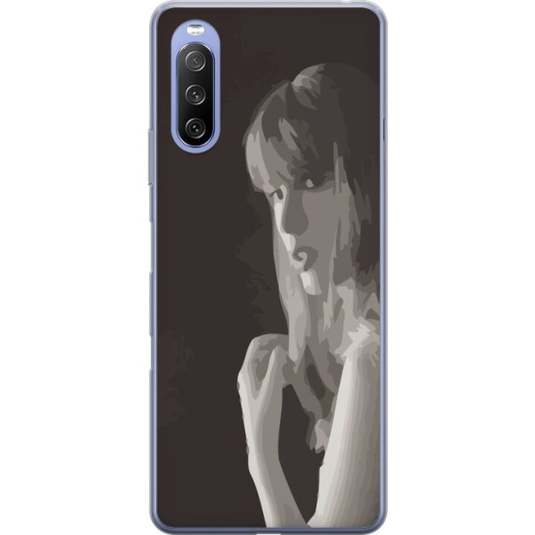 Sony Xperia 10 III Lite Genomskinligt Skal Taylor Swift - TTPD