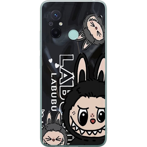 Xiaomi Redmi 12C Läpinäkyvä kuori <nl>Labubu Black Energy -