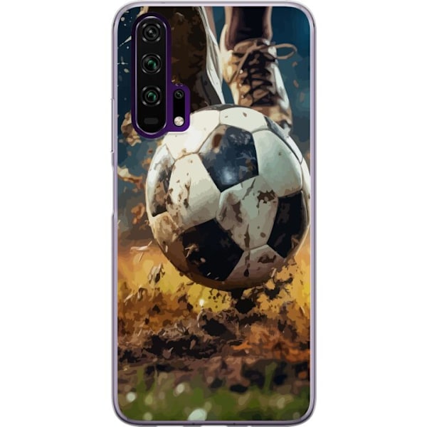 Honor 20 Pro  Gennemsigtig cover Fodbold