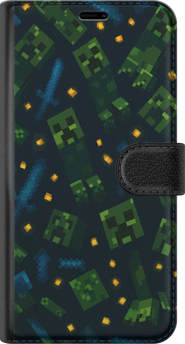 Kompatibelt Lommeboketui til Apple iPhone 11 Minecraft Dungeons Mob