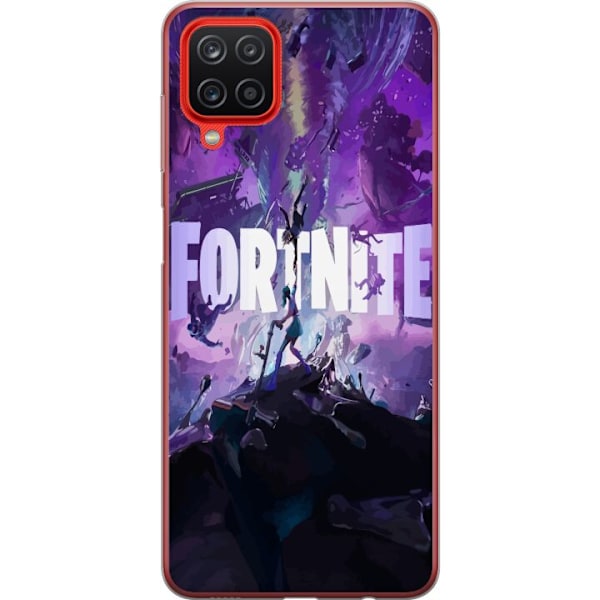 Samsung Galaxy A12 Gjennomsiktig deksel Fortnite