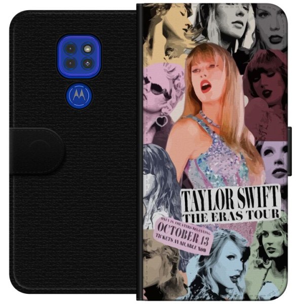 Motorola Moto G9 Play Plånboksfodral Taylor Swift Färger