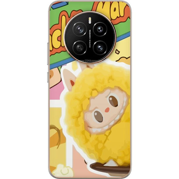 Honor Magic7 Läpinäkyvä kuori Labubu Wacky Mart Pop Mart -sarjan keräilyfiguuri Söpö Muotoilu Suosittu Teemalelu Sarja Luova Taidelelu