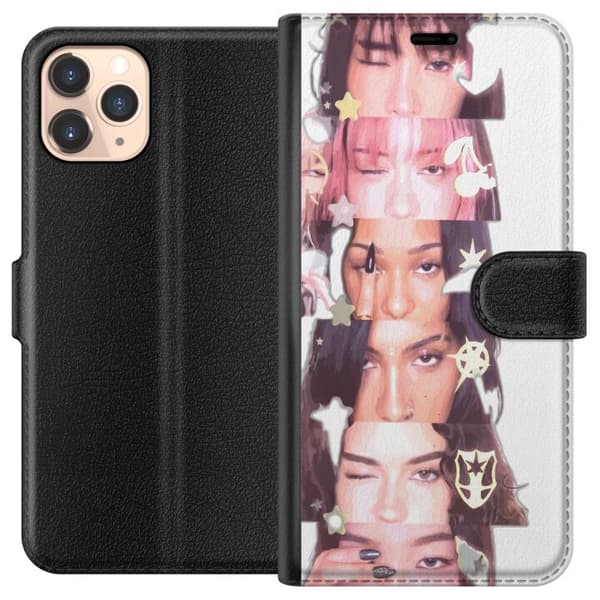 Yhteensopiva Lompakkokotelo Apple iPhone 11 Pro KATSEYE valkoinen