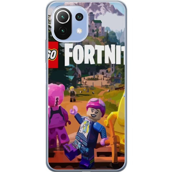 Xiaomi Mi 11 Lite Gennemsigtig cover Fortnite