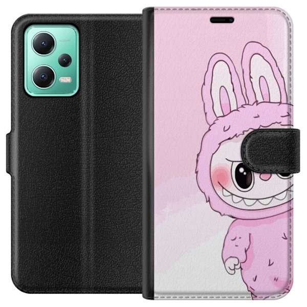 Xiaomi Redmi Note 12 Lommeboketui Labubu Bunny-serien