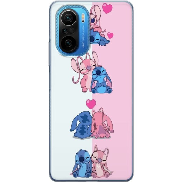 Xiaomi Poco F3 Genomskinligt Skal Lilo & Stitch