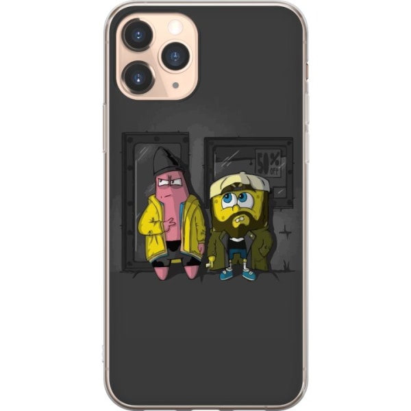 Apple iPhone 11 Pro Gennemsigtig cover Spongebob